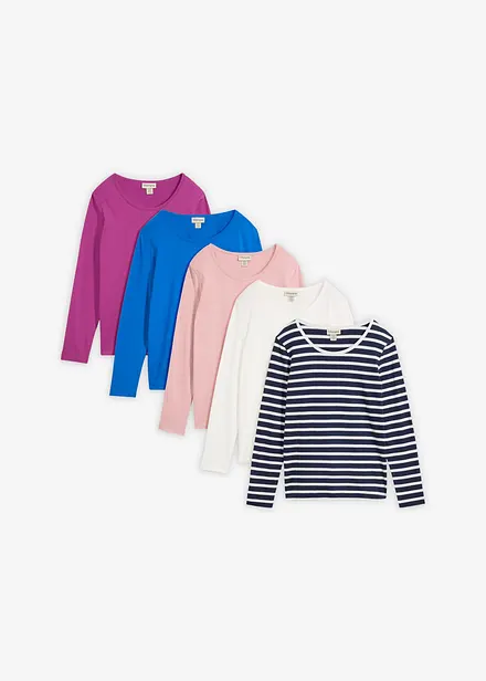 L&aring;ng&auml;rmad topp (5-pack)