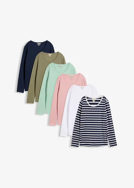 L&aring;ng&auml;rmad topp (6-pack)