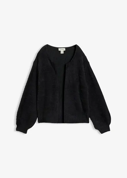 Grovstickad cardigan