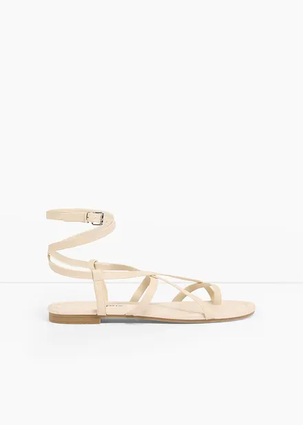 Sandal med remmar