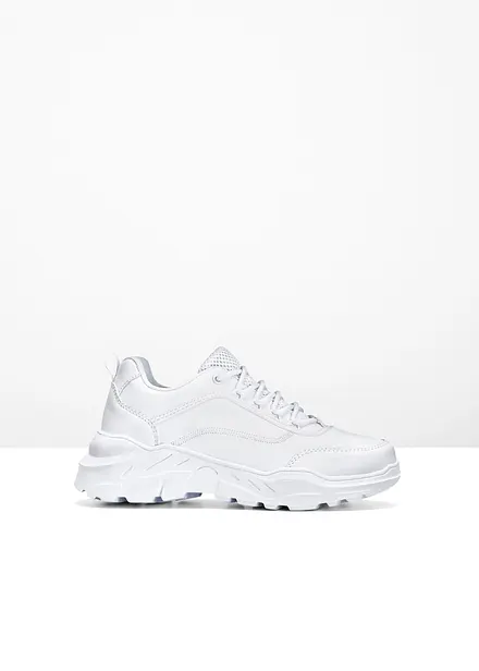 Kraftiga sneakers med l&auml;tt sula