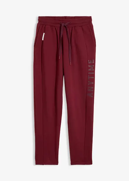 Joggingbyxa av elastisk materialmix med ekologisk bomull