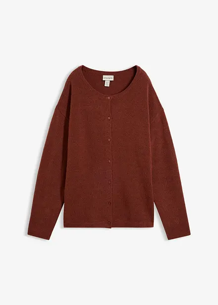 Finstickad cardigan