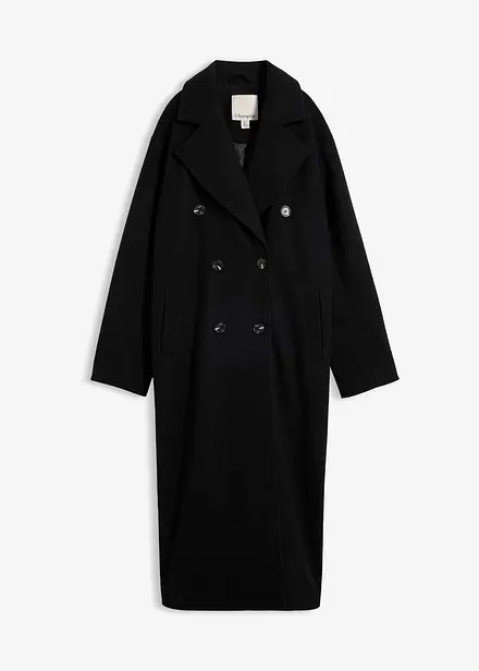 Oversizekappa med yllelook
