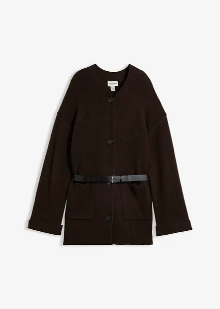 Cardigan med sk&auml;rp