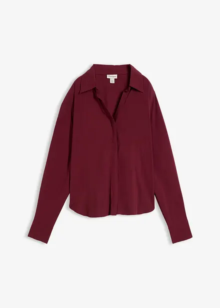 Blus i mjuk viskos