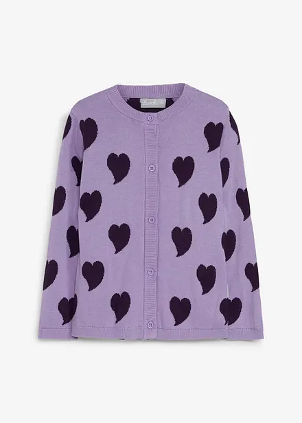 Finstickad cardigan fr&aring;n Lurchi