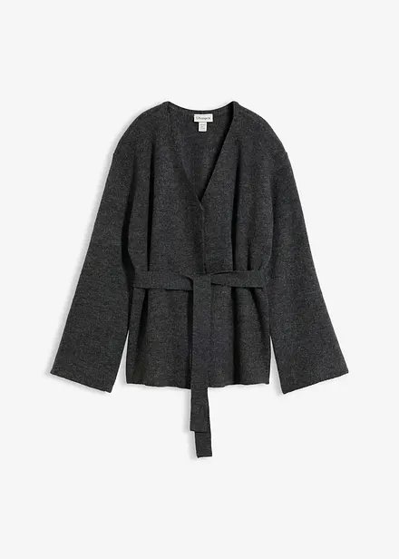 Cardigan med knytsk&auml;rp