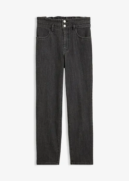 Mom-jeans High Waist, med bekv&auml;m midja