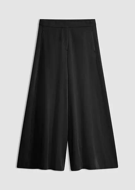 Vid byxa med bekv&auml;m midja i f&ouml;ljsamt material