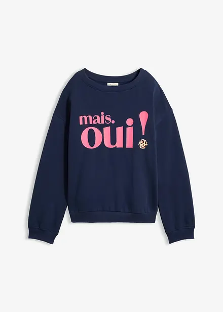 Sweatshirt av mjuk bomullsmix