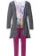 Topp + cardigan + leggings för flickor (3 delar), bpc bonprix collection