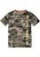 T-shirt med kamouflagemönster för pojkar, ekologisk bomull, bpc bonprix collection