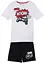 T-shirt och jerseybermudas för barn (2 delar) i ren bomull, bonprix