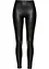 Trendiga leggings i skinnimitation, bonprix