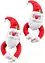 Omtag med jultomte (2-pack), bonprix