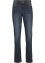 Ultrastretchiga jeans med used-look, raka ben, John Baner JEANSWEAR