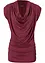 Topp med draperad ringning, bonprix
