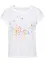 T-shirt med blomtryck, bonprix