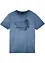 T-shirt med urtvättad look i ekologisk bomull, bonprix