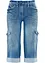 Stretch Cargo Jeans Mid Waist, bonprix