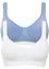 BH utan bygel med ekologisk bomull (2-pack), bonprix