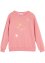 Sweatshirt med paljetter för flickor, bpc bonprix collection