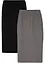Stretchig jerseykjol (2-pack), bonprix