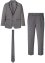 3-delad kostym: kavaj, byxor, slips, smal passform, bpc selection