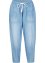 Avslappnade jeans med stora fickor och bekväm hög midja, 7/8-längd, bpc bonprix collection