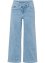 Vida korta jeans med diagonal midja, ekologisk bomull, RAINBOW