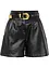 Shorts i skinnimitation med skärp, bonprix