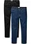 Dra på-termojeans, Regular Fit, Straight (2-pack), bonprix