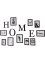 Bildram och bokstäver (14 delar), bpc living bonprix collection