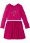 Jerseyklänning med tyll och paljetter för flickor, bpc bonprix collection