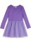 Jerseyklänning för flickor med tyll, bpc bonprix collection
