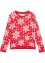 Stickad tröja med vintermotiv för flickor, bpc bonprix collection