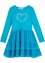 Jerseyklänning för flickor med tyll, bpc bonprix collection
