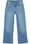 Wide Leg Jeans Mid Waist för barn, bonprix