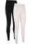 Ankellånga sportleggings i ekologisk bomull (2-pack), bpc bonprix collection