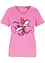 T-shirt med blommigt tryck, bonprix