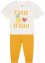 T-shirt och trikåbyxa i ekologisk bomull för bebisar (2 delar), bpc bonprix collection