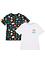 T-shirt (2-pack), bpc bonprix collection