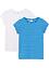 T-shirt för flickor (2-pack), bpc bonprix collection