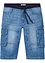 Långa jeansbermudas, Relaxed Fit, bonprix