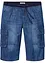 Långa jeansbermudas, Relaxed Fit, bonprix