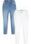Slim Fit Capri Jeans Mid Waist, (2-pack), John Baner JEANSWEAR