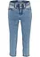 Stretch Skinny Capri Jeans Mid Waist, bonprix