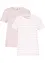 T-shirt med rund halsringning (2-pack), bonprix