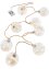 LED-ljusslinga med 8 bollar med torkade blommor, bpc living bonprix collection